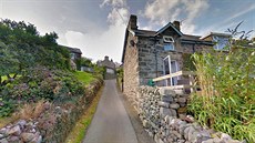 Ulice Ffordd Pen Llech v severním Walesu je se sklonem 37,45 % nejstrmější... Ulice Ffordd Pen Llech v severním Walesu je se sklonem 37,45 % nejstrmější...