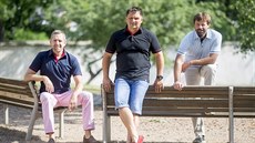 Pavel Hrstka (zleva), Martin Burkoň a René Němeček z chrudimské firmy CityZen Pavel Hrstka (zleva), Martin Burkoň a René Němeček z chrudimské firmy CityZen
