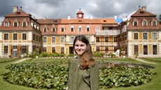 Kristýna Nováková na rájeckém zámku vodí turisty po čtyřech různých okruzích. Kristýna Nováková na rájeckém zámku vodí turisty po čtyřech různých okruzích.