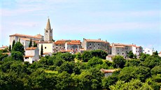 Chorvatské městečko Bale (či italsky Valle d’Istria), nedaleko kterého byl v... Chorvatské městečko Bale (či italsky Valle d’Istria), nedaleko kterého byl v...