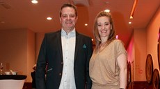 Radka Kovaříková se současným manželem Jindřichem Šimkem. Radka Kovaříková se současným manželem Jindřichem Šimkem.