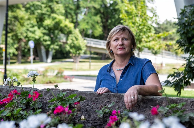 Eva Fuglíková, nová editelka olomouckého Výstavit Flora. (ervenec 2019)