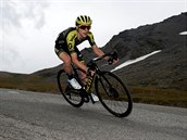 Sjezd Simona Yatese pi horsk 19. etap na Tour de France.