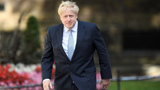 Nov britsk premir Boris Johnson ped svm oficilnm sdlem (24. ervence 2019)