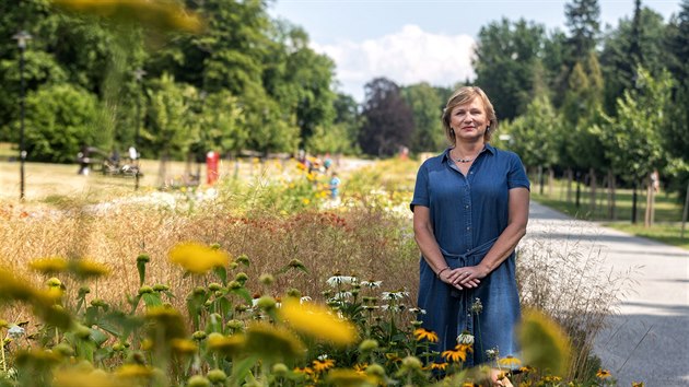 Eva Fuglkov, nov editelka olomouckho Vstavit Flora. (ervenec 2019)