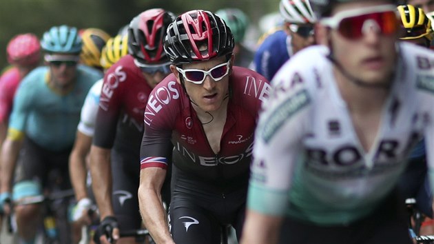 Geraint Thomas v patnct etap Tour.