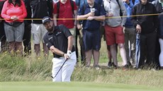 Irský golfista Shane Lowry na turnaji The Open. Irský golfista Shane Lowry na turnaji The Open.
