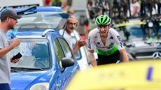 Roman Kreuziger na Galibieru během osmnácté etapy Tour de France. Roman Kreuziger na Galibieru během osmnácté etapy Tour de France.