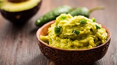 Omáčka guacamole s avokádem Omáčka guacamole s avokádem