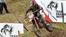 Český jezdec Petr Polák během závodu MX2 v Lokti nad Ohří. Český jezdec Petr Polák během závodu MX2 v Lokti nad Ohří.