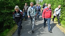 Premiér Andrej Babiš a ministr životního prostředí Richard Brabec si v pátek... Premiér Andrej Babiš a ministr životního prostředí Richard Brabec si v pátek...