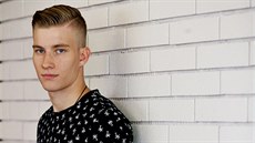 Talentovaný hokejový brankář Lukáš Dostál Talentovaný hokejový brankář Lukáš Dostál