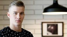 Talentovaný hokejový brankář Lukáš Dostál Talentovaný hokejový brankář Lukáš Dostál