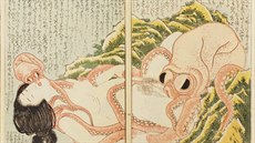 Japonský umlec Kacuika Hokusai nechal fantazii popustit mnohem dál. Toto je...