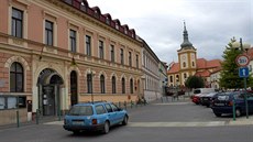Náměstí ve Šlapanicích. Náměstí ve Šlapanicích.