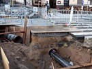 u metra Hradčanská u metra Hradčanská