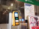 Validátory postupně nahrazuje chytrý automat. Ten už je instalován ve stanicích metra Můstek a Muzeum.
Validátory postupně nahrazuje chytrý automat. Ten už je instalován ve stanicích metra Můstek a Muzeum.