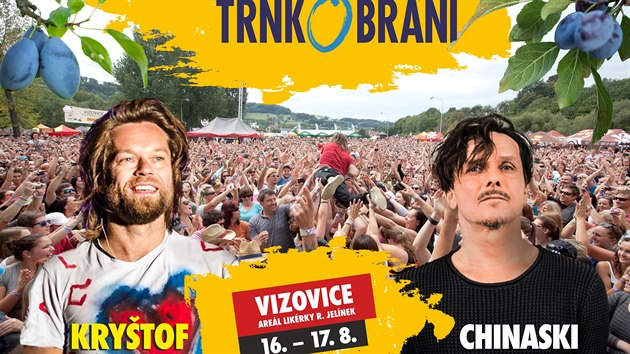 Blíží se Vizovické Trnkobraní - švestkový festival s Kryštof a Chinaski Blíží se Vizovické Trnkobraní - švestkový festival s Kryštof a Chinaski