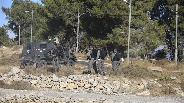 Na Zpadnm behu Jordnu bylo nalezeno tlo  izraelskho vojka. (8. srpna 2019)