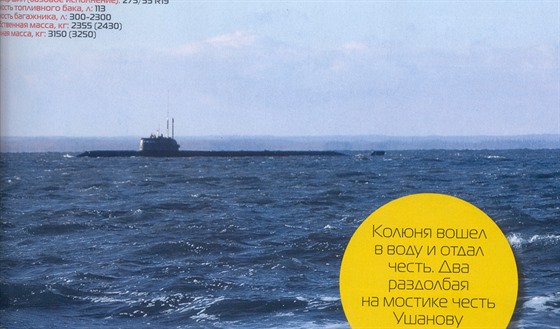 Ponorku Loarik ped asem neúmysln zachytili novinái ruské mutace britského...