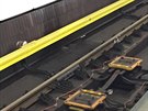 V neděli 11.8. ve 14:00 voda stříkala podtlakem ze spár mezi dlaždičkami až na koleje. Poté začala vyvěrat voda z podkolejí přímo do metra.
Metro Můstek - směr Černý most. V neděli 11.8. ve 14:00 voda stříkala podtlakem ze spár mezi dlaždičkami až na koleje. Poté začala vyvěrat voda z podkolejí přímo do metra.
Metro Můstek - směr Černý most.