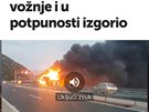 V Chorvatsku shořel český autobus V Chorvatsku shořel český autobus
