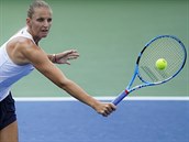 Karolína Plíšková v duelu se Světlanou Kuzněcovovou.