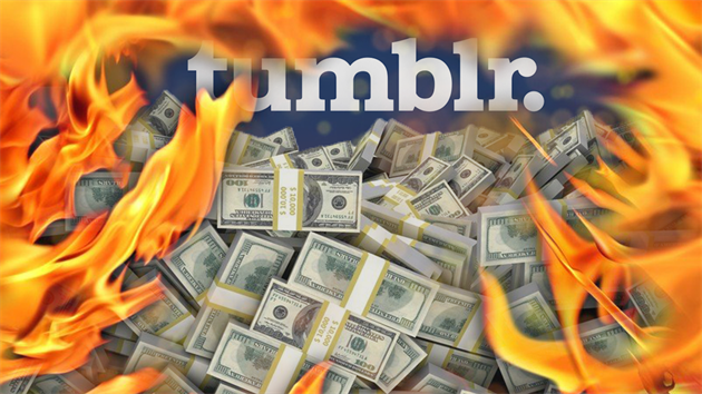 Cena sluby Tumblr klesla mezi lety 2013 a 2019 o 99 %