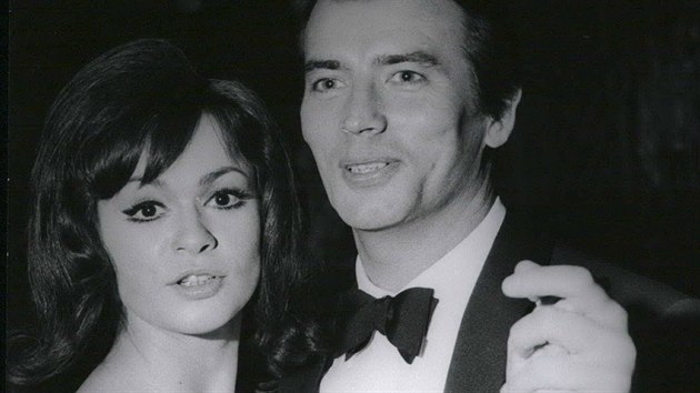 Marie Versini a Pierre Brice (Mnichov, 1. ledna 1966)