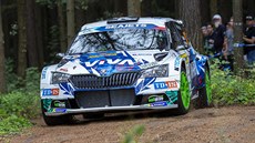 Tomáš Kostka a Ladislav Kučera na Barum rallye Tomáš Kostka a Ladislav Kučera na Barum rallye