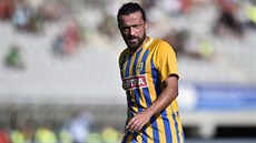 Pavel Zavadil z Opavy během utkání s Jabloncem Pavel Zavadil z Opavy během utkání s Jabloncem