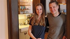 Mladý pár Barbora Sokolíčková a Roman Kotlář v Novém Městě na Moravě druhým... Mladý pár Barbora Sokolíčková a Roman Kotlář v Novém Městě na Moravě druhým...