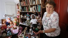 Marie Roháková má v Bobrové Muzeum panenek, kde jsou k vidní exponáty z...