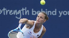 Karolína Plíšková v duelu se Světlanou Kuzněcovovou. Karolína Plíšková v duelu se Světlanou Kuzněcovovou.