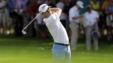 Americký golfista Justin Thomas na turnaji v Medinah Americký golfista Justin Thomas na turnaji v Medinah