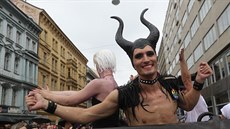 Duhový prvod Prague Pride proel Prahou (10. srpna 2019).