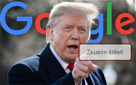 Donald Trump obvinil spolenost Google z toho, e v roce 2016 manipulovala s...
