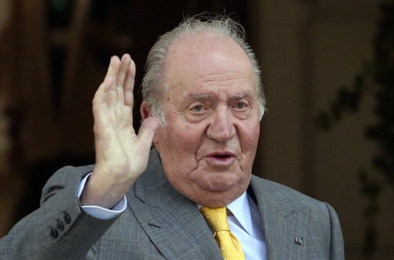 Bývalý panlský král Juan Carlos I. (Santiago, 10. bezna 2018)