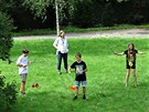 Dobrý den, posílám několik fotografií z cirkusové Letné, dnes je hlavním programem naučit se žonglovat. Dobrý den, posílám několik fotografií z cirkusové Letné, dnes je hlavním programem naučit se žonglovat.