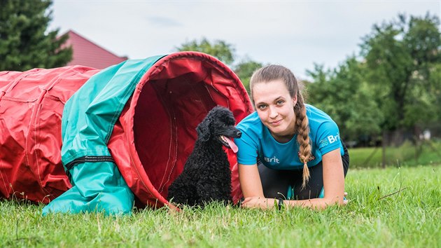 Trenérka agility Kateřina Plichtová Trenérka agility Kateřina Plichtová