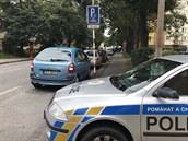 Policie na několik hodin uzavřela budějovickou ulici L. M. Pařízka kvůli... Policie na několik hodin uzavřela budějovickou ulici L. M. Pařízka kvůli...