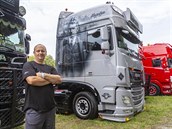 Ve Zlíně se konal v sobotu 14. ročník Truck srazu. Na snímku je Michal Vrška... Ve Zlíně se konal v sobotu 14. ročník Truck srazu. Na snímku je Michal Vrška...