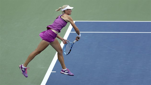 esk tenistka Denisa Allertov v 1. kole US Open.