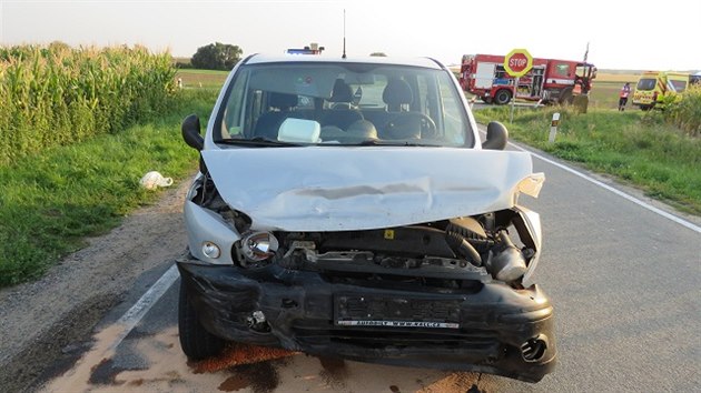 Policie vyhlsila ptrn po idii multiply, kter utekl od vn nehody u Olbramovic ze dne 23. srpna 2019.