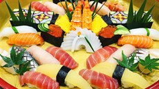 Talíř s edomao sushi Talíř s edomao sushi