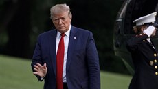 Americký prezident Donald Trump (21. srpna 2019). Americký prezident Donald Trump (21. srpna 2019).