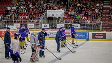 Hokejisté Motoru si v sobotu pro své fanoušky připravili otevřený trénink. Hokejisté Motoru si v sobotu pro své fanoušky připravili otevřený trénink.