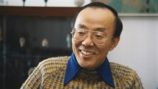 Japonský spisovatel Šúsaku Endó na snímku z února 1980 Japonský spisovatel Šúsaku Endó na snímku z února 1980