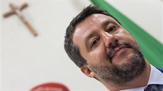 Šéf italské protiimigrační strany Liga Matteo Salvini. Šéf italské protiimigrační strany Liga Matteo Salvini.