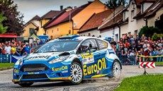 Po deseti rychlostních zkouškách se plzeňský závodník Václav Pech držel na... Po deseti rychlostních zkouškách se plzeňský závodník Václav Pech držel na...